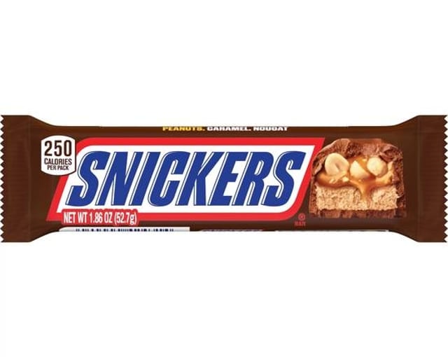 Snickers Peanuts Caramel Candy Bar, Milk Chocolate (1.86 Oz).