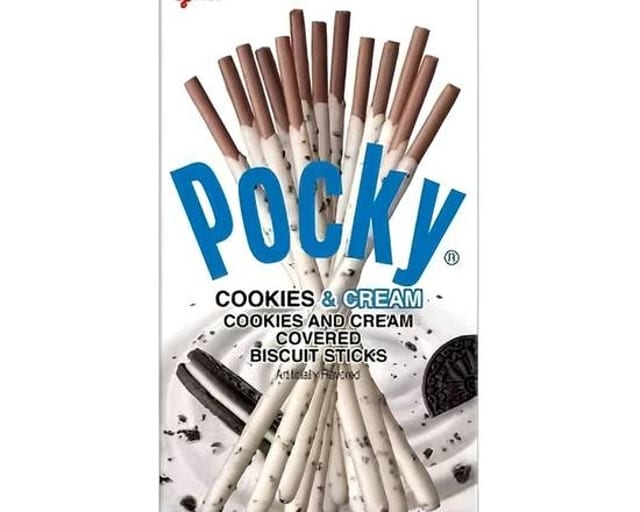 Pocky Cookies and Cream.