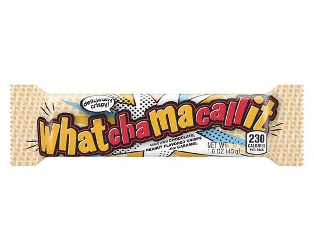 Whatchamacallit Chocolate Peanut Butter and Caramel.