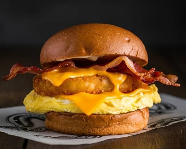 House Breakfast Sandwich.