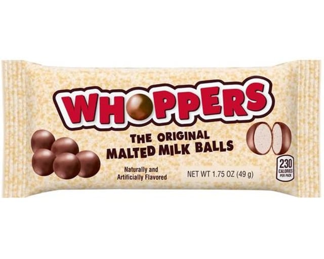 Whoppers Malted Balls.