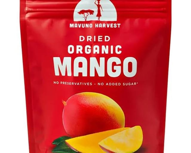 Mavuno Harvest Dried Organic Mango 2OZ.
