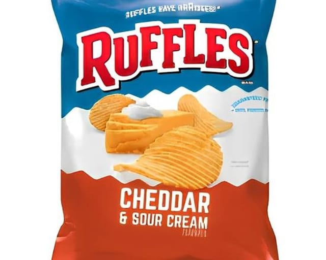 Ruffles Cheddar and Sour Cream.