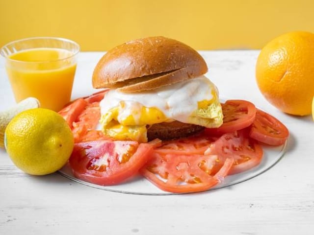 Cheesy Egg and Cheese.