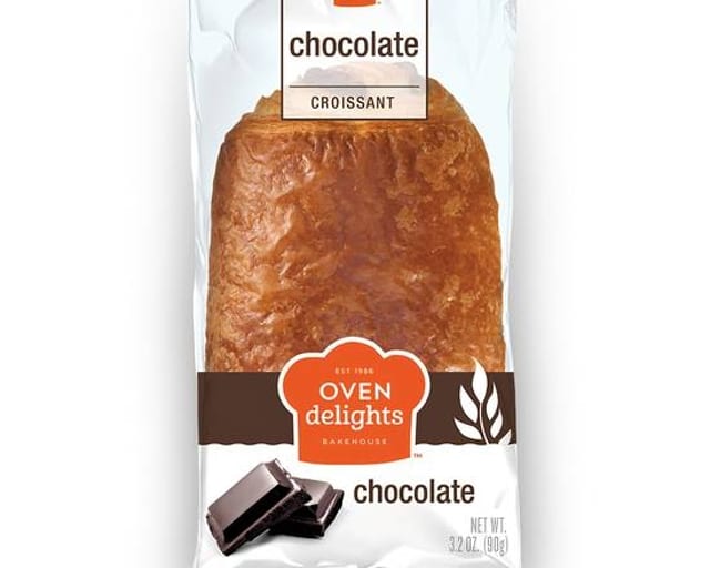 Oven Delight Chocolate Croissant.