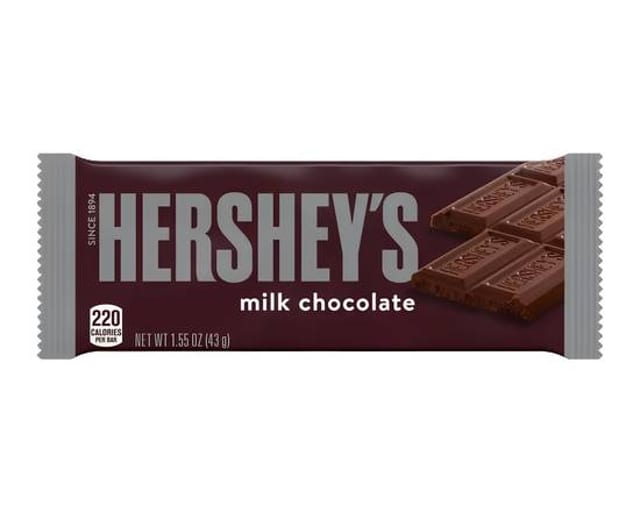 Hershey's Milk Chocolate.