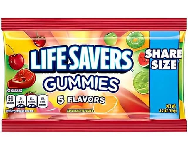 Life Savers Gummies 5 Flavors.