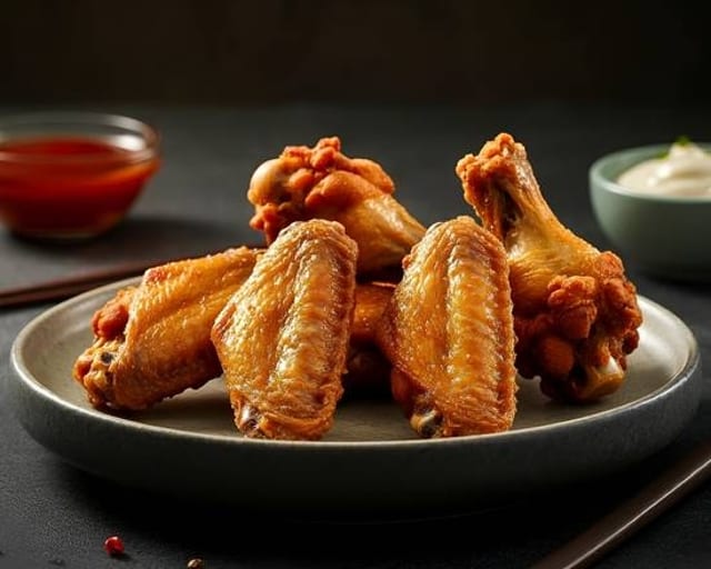 Fried Chicken Wings.