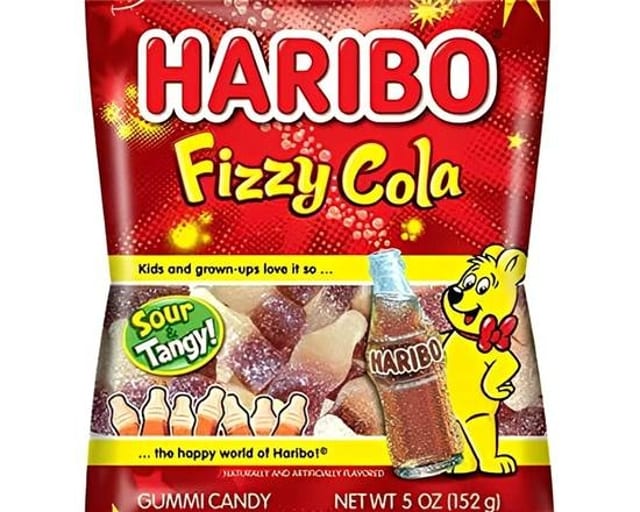 Haribo Fizzy Cola.
