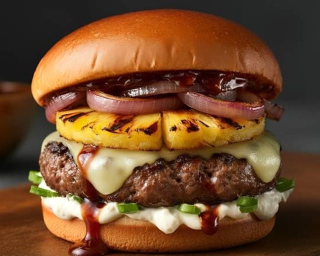 Hawaiian Burger.