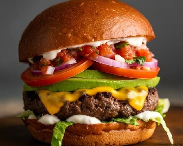 California Avocado Burger.