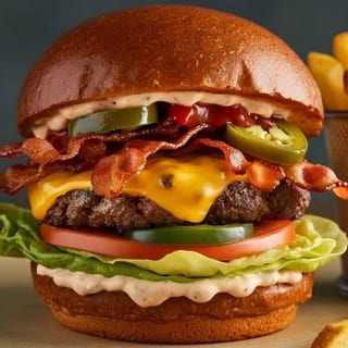 Volcano Burger