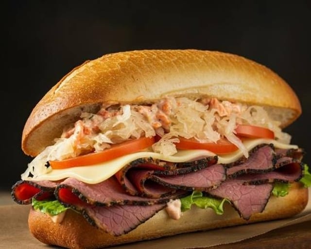 Pastrami Reuben.