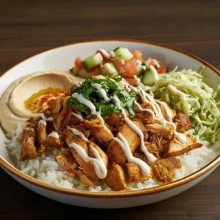 Halal Chicken Over Rice