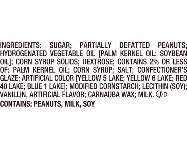 Reese's Peanut Butter Pieces (1.5 Oz).