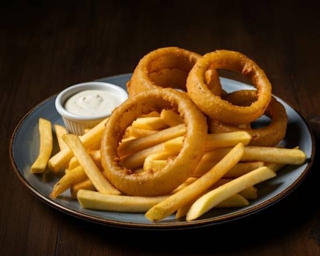 Rings and Fries.