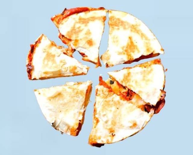 Pepperoni Quesadilla.