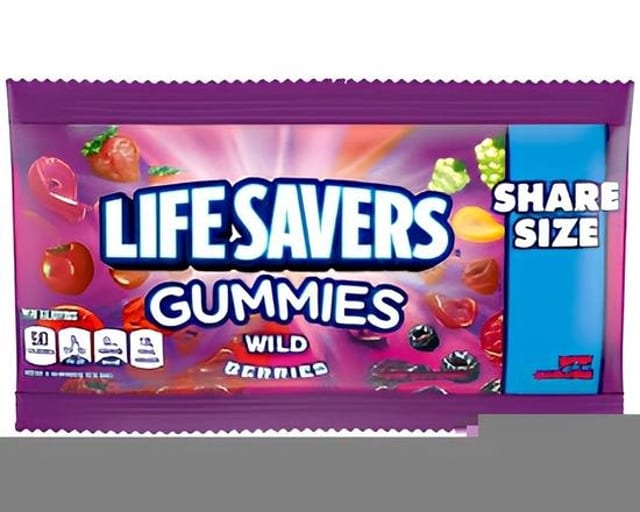 Life Savers Gummies Wild Berries.