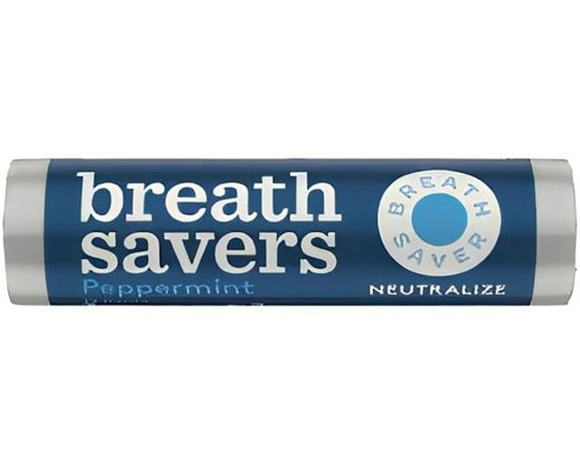 Breath Savers Peppermint.