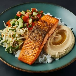 Salmon Over Rice