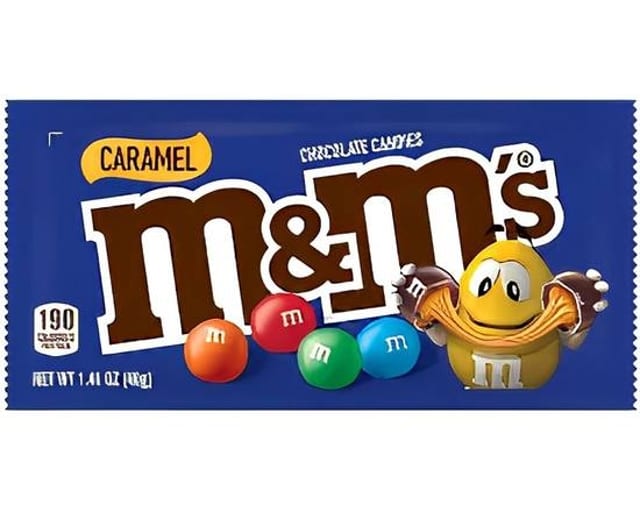 M & M Caramel.