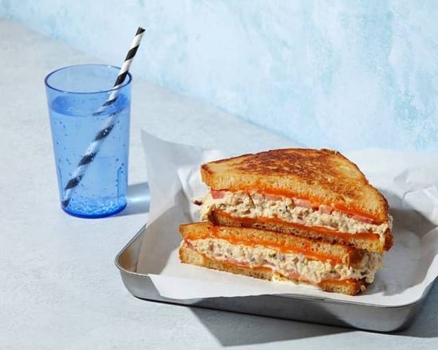 Tuna Melt Sandwich.
