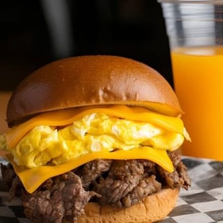 Steak, Egg, and Cheese
