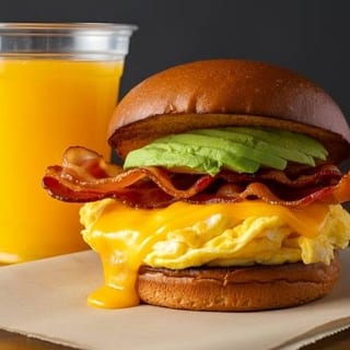 Bacon, Egg, Cheese, and Avocado