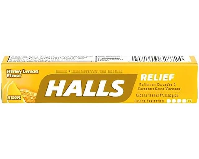 Halls Honey & Lemon.
